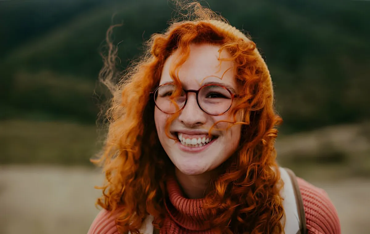 قرمز زنجبیلی رنگ موی عید 1403