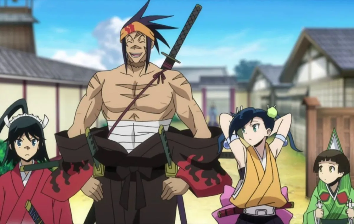 موشیبوگیو انیمه سامورایی