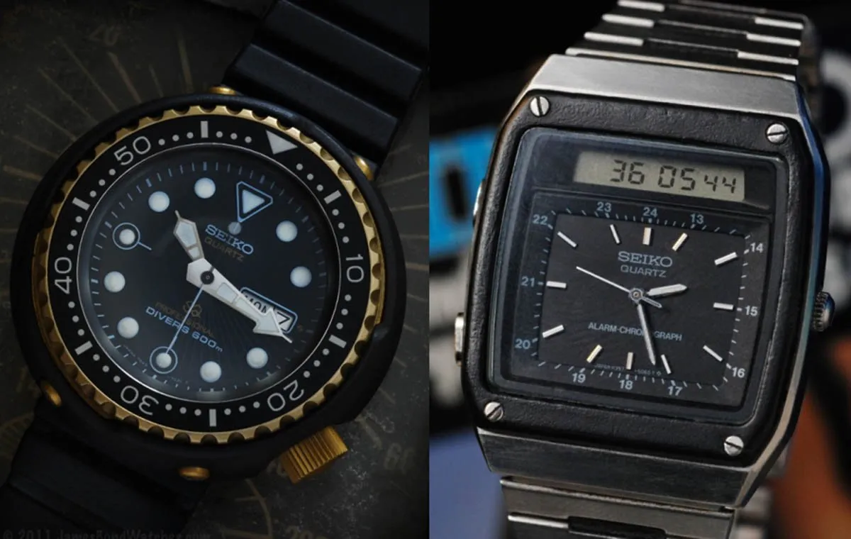 ساعت H357 Duo Display و 7549-7009 از برند سیکو