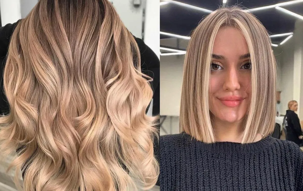 رنگ موی بیسکوییتی روشن