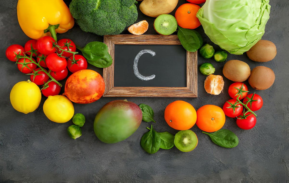 میوه‌ها و سبزیجات غنی از ویتامین C