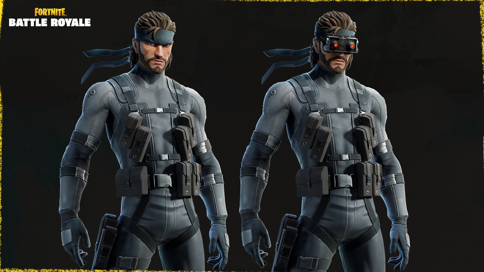 کرکتر Solid Snake در بازی فورتنایت