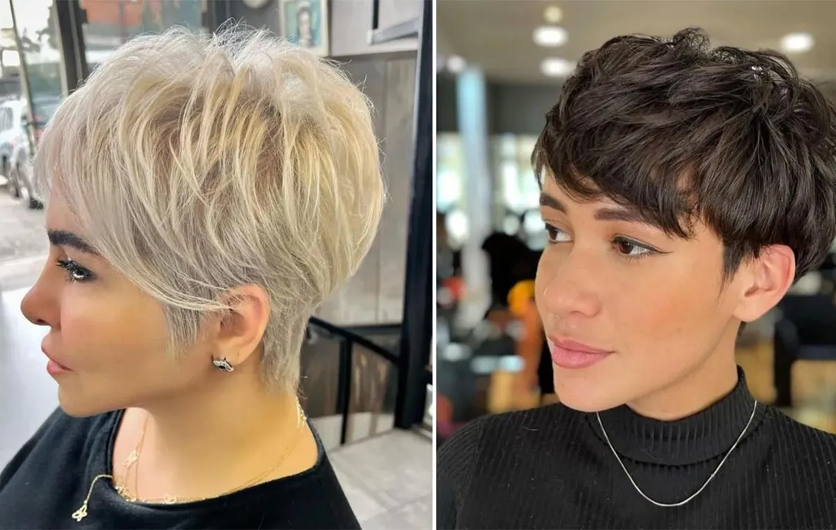 مدل موی پیکسی شگی