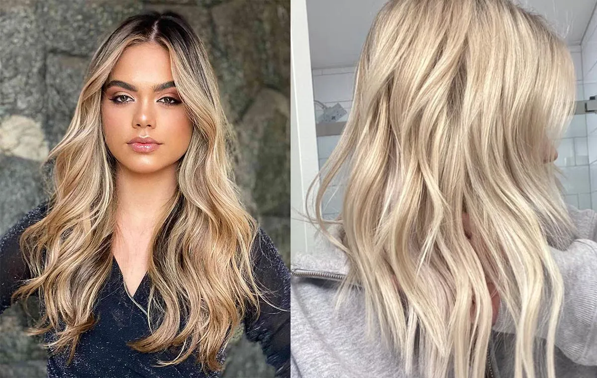 مدل موی موج‌دار ساده