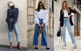 استایل با شلوار فاق بلند