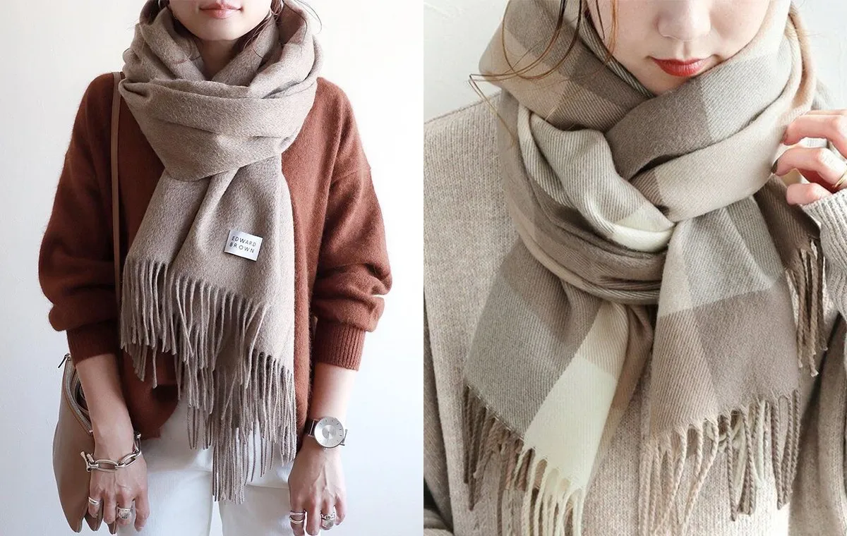 بیگ اسکارف را چطور بپوشیم؟