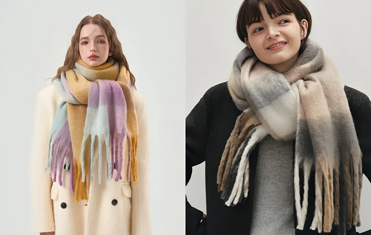 نحوه‌ی استایل کردن بیگ‌ اسکارف