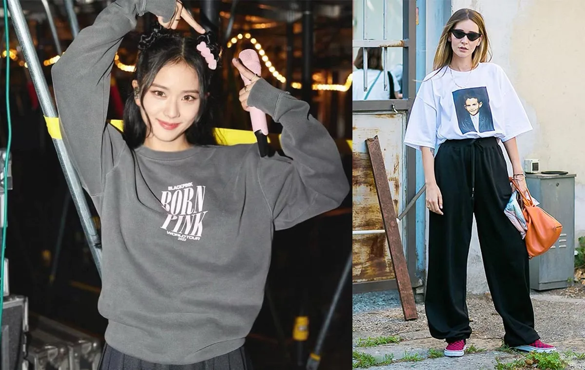 استفاده از لباس‌های گشاد و راحت در استایل تامبوی