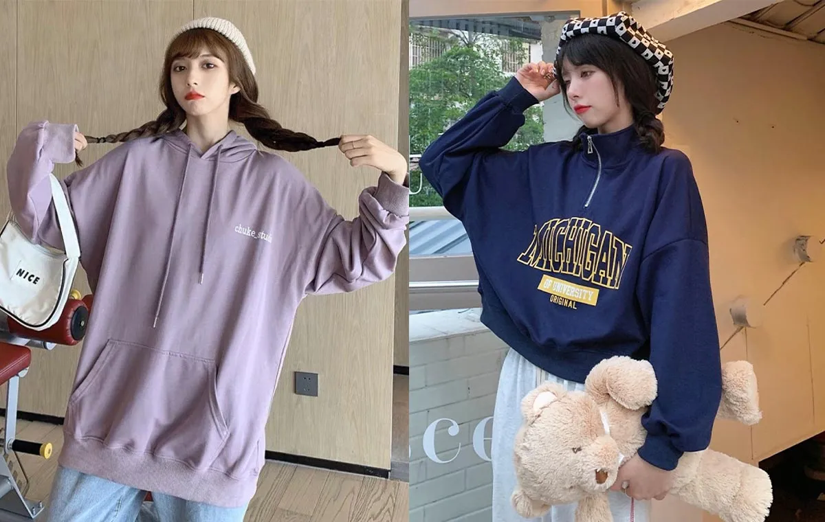 هودی گشاد یک المان جذاب برای تیپ تامبوی