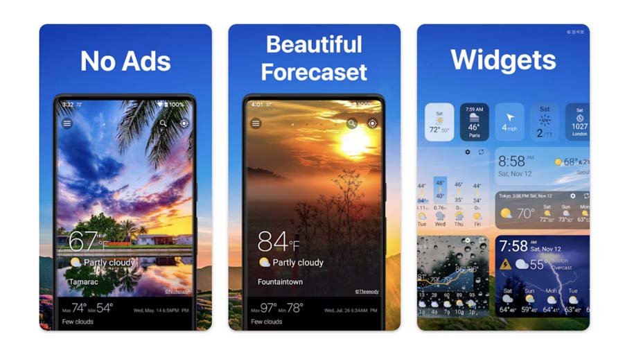 Android Weather Widget Apps 7
