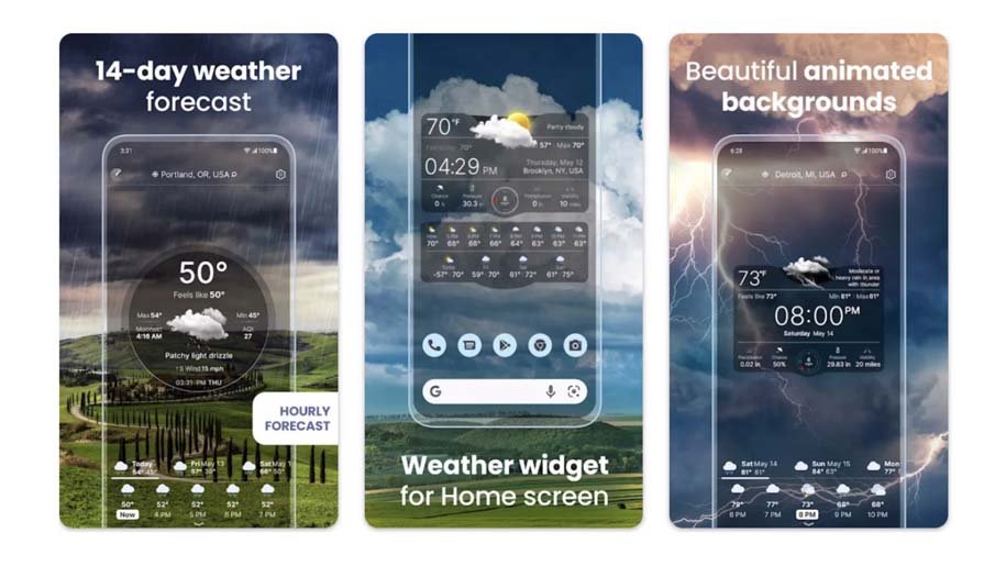 Android Weather Widget Apps 9