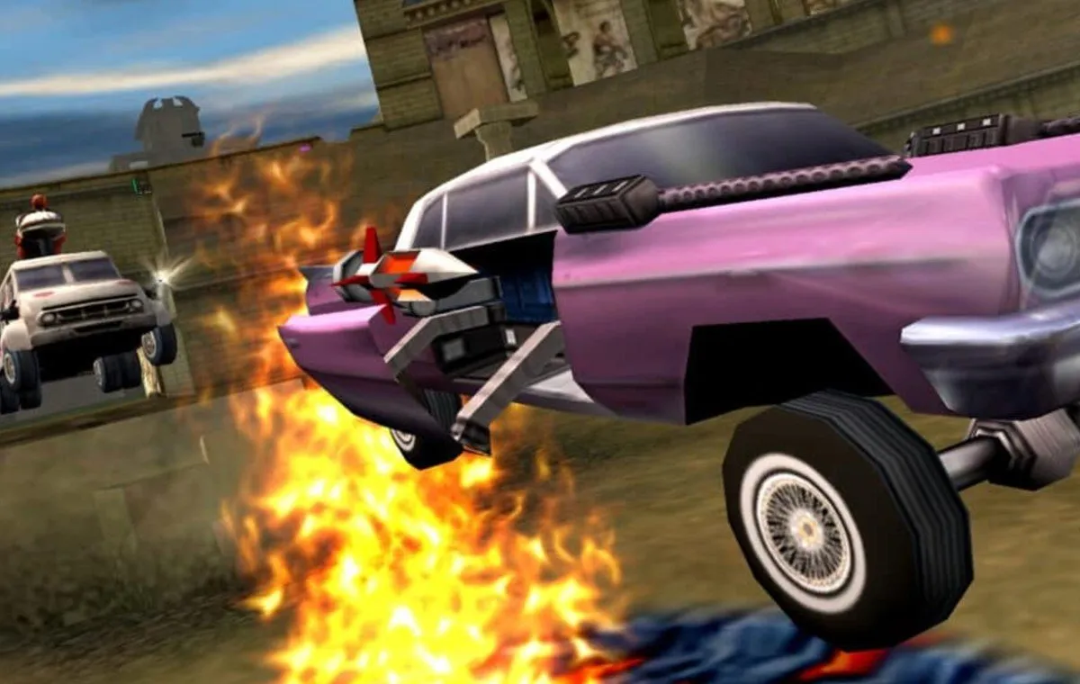 بازی Twisted metal منحل