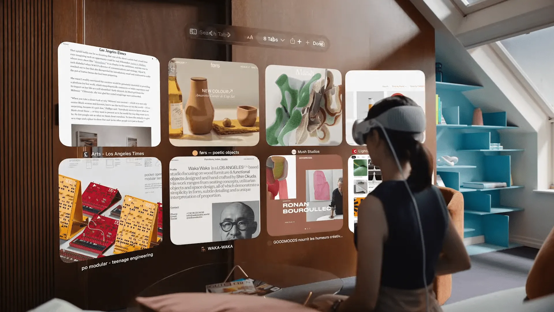 عکس اپل Vision Pro