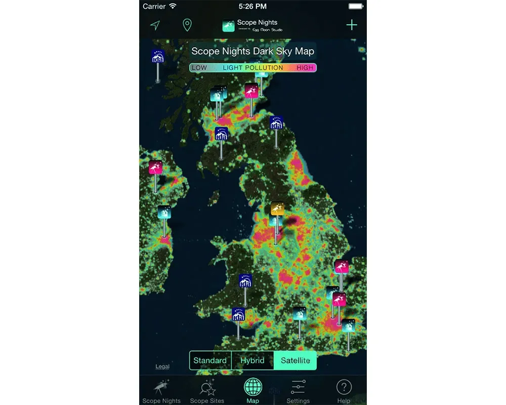بهترین اپلیکیشنهای رایگان ستاره شناسی موبایل