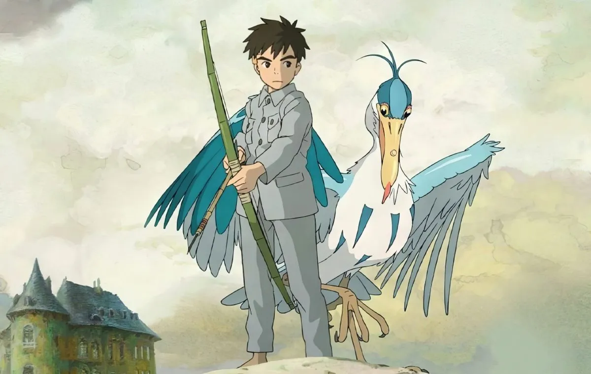 انیمه شبیه پسر و مرغ ماهی‌خوار