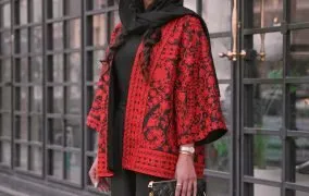 مانتو بخارادوزی شده