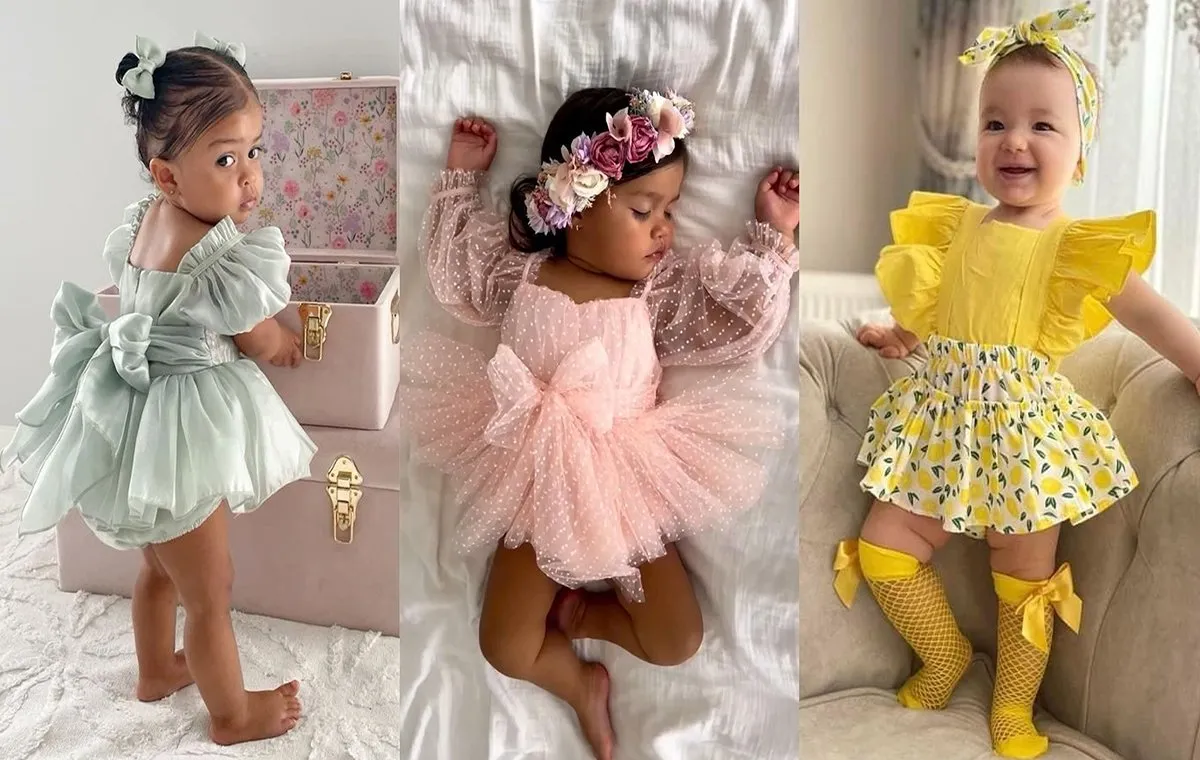 ست چندتکه دخترانه برای عید