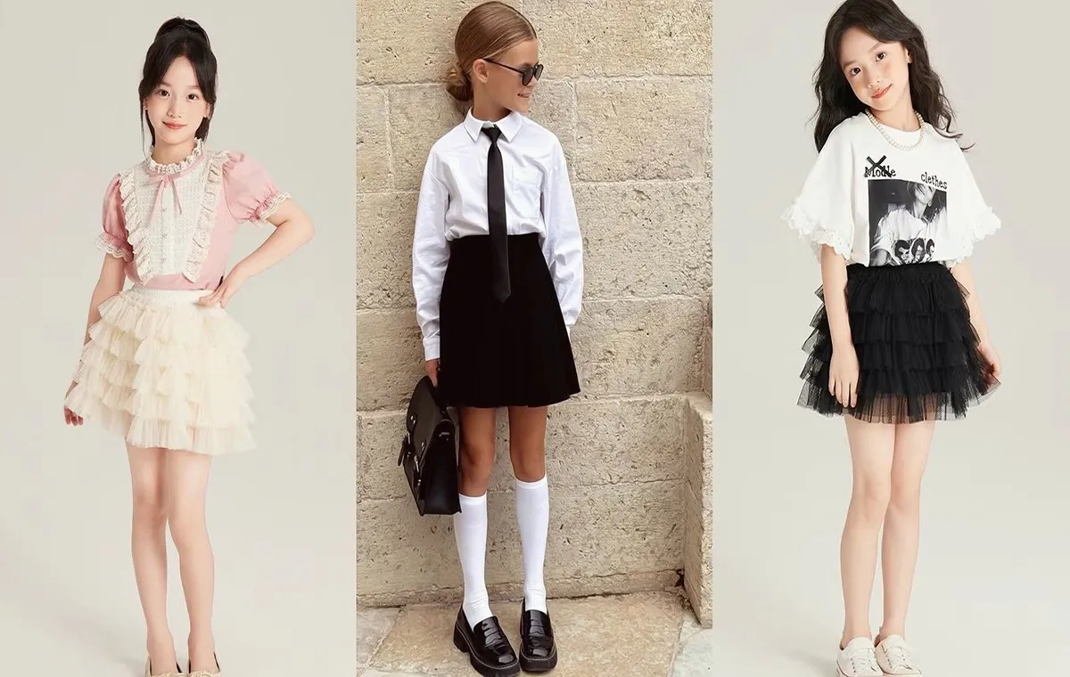 دامن دخترانه جدید برای عید