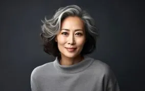 همه چیز درباره‌ی رنگ موی دودی خاکستری