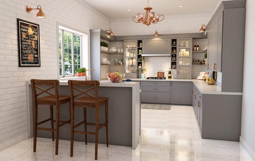 آشپزخانه را مونوکروم رنگ کنید