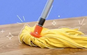 تمیز کردن کفپوش چوبی در 5 مرحله‌ی حرفه‌ای