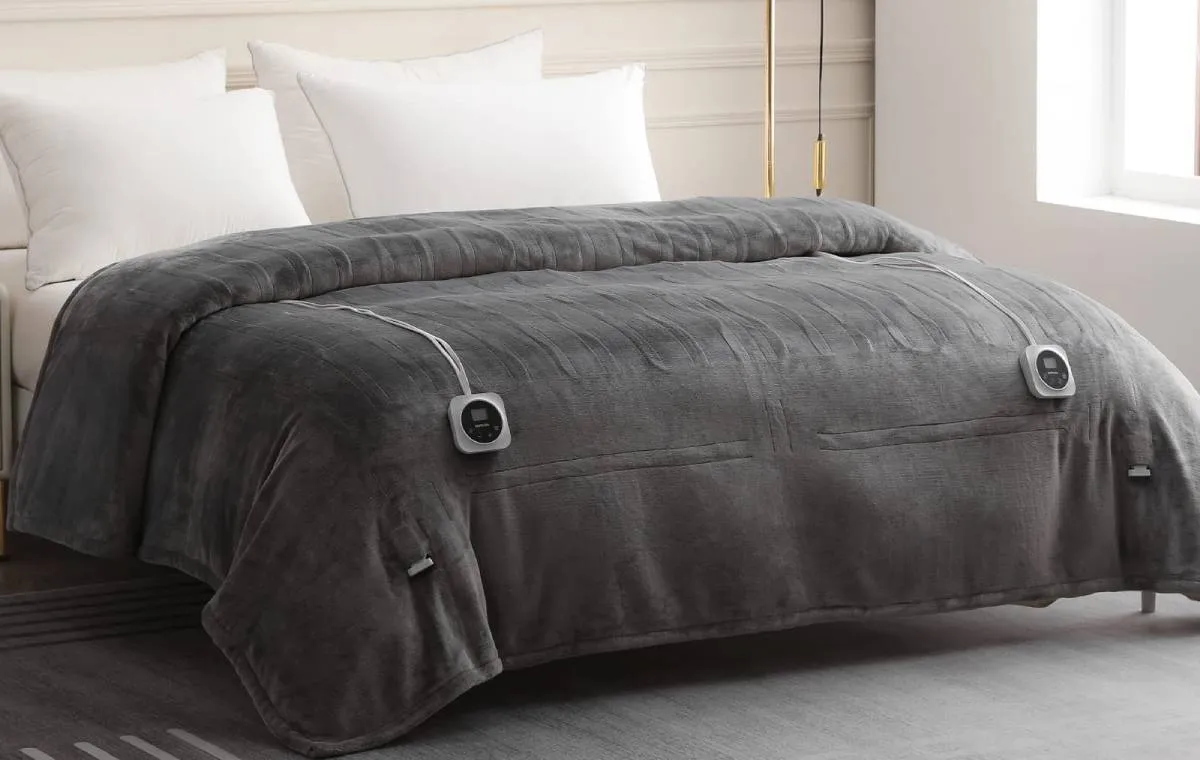 یک ست پتو و تشک برقی