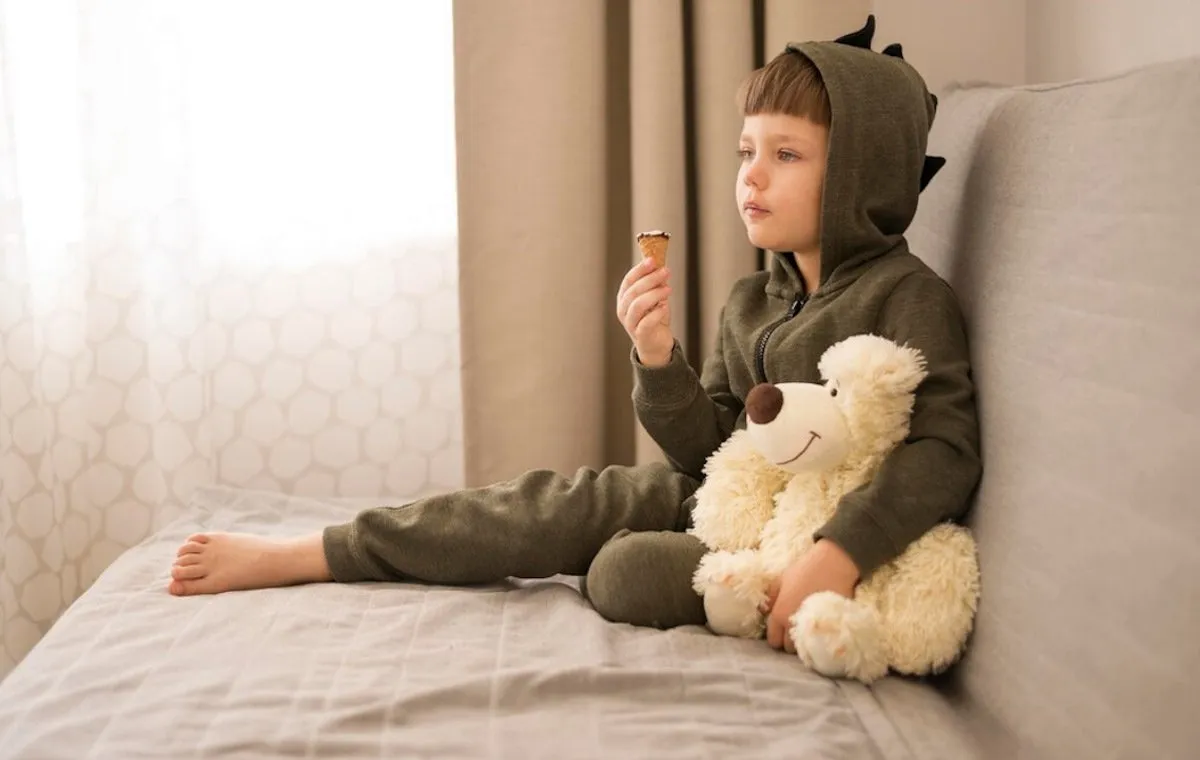 استایل لباس خانگی بچگانه