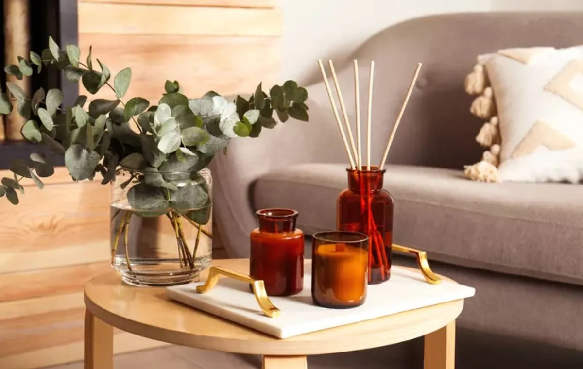 شمع خوشبو کننده ی هوا