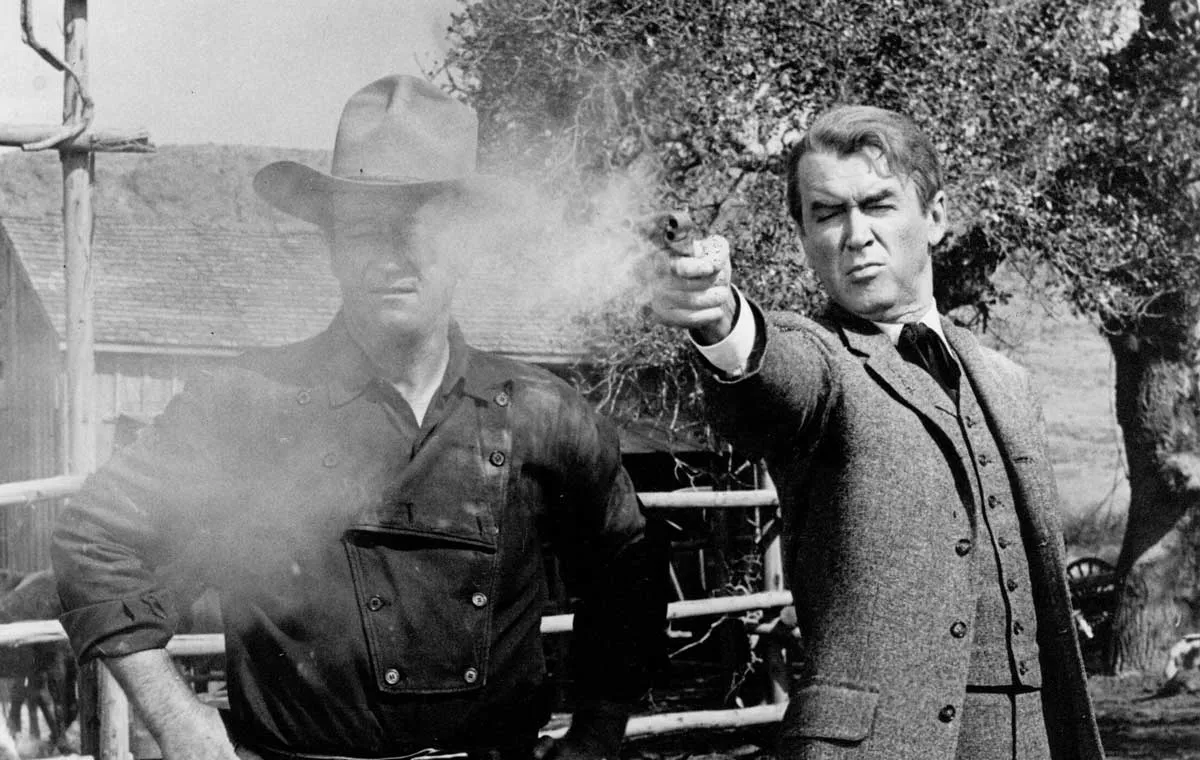 فیلم وسترن مردی که لیبرتی والانس را کشت