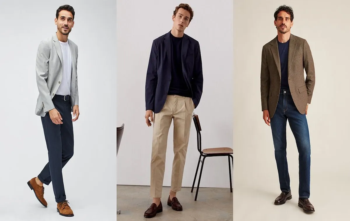 تیپ مردانه با کت تک برای عید