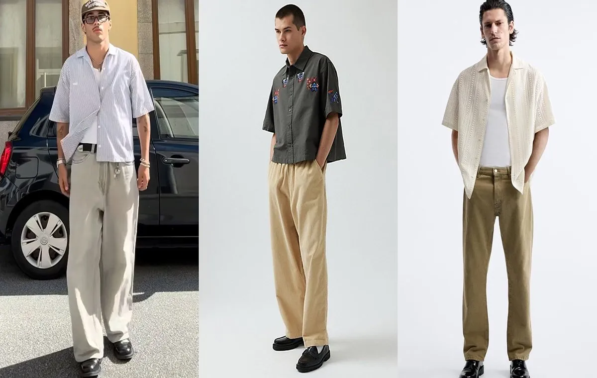 استایل با پیراهن باکسی برای عید