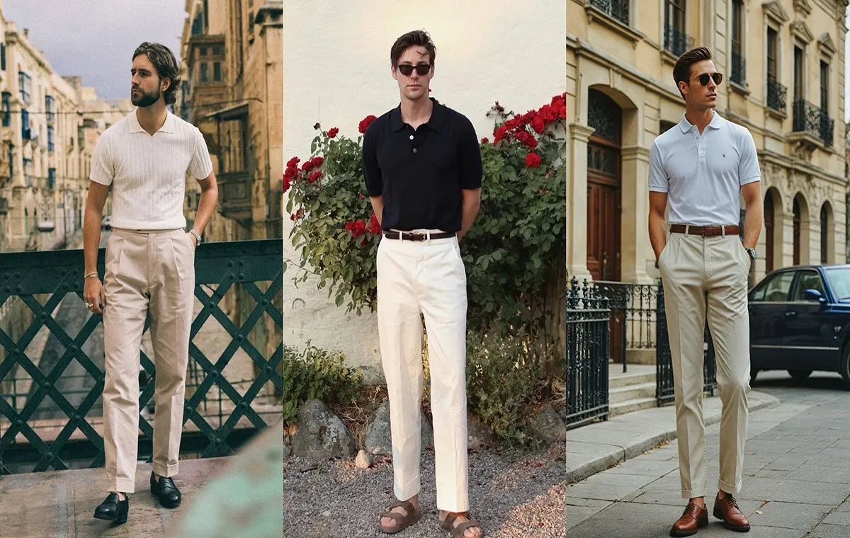 استایل مردانه برای عید با پولو شرت