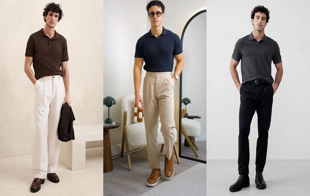 استایل مردانه با پولو شرت