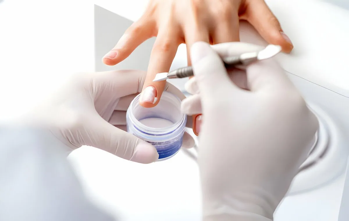 پودر براق کننده لاک‌ناخن