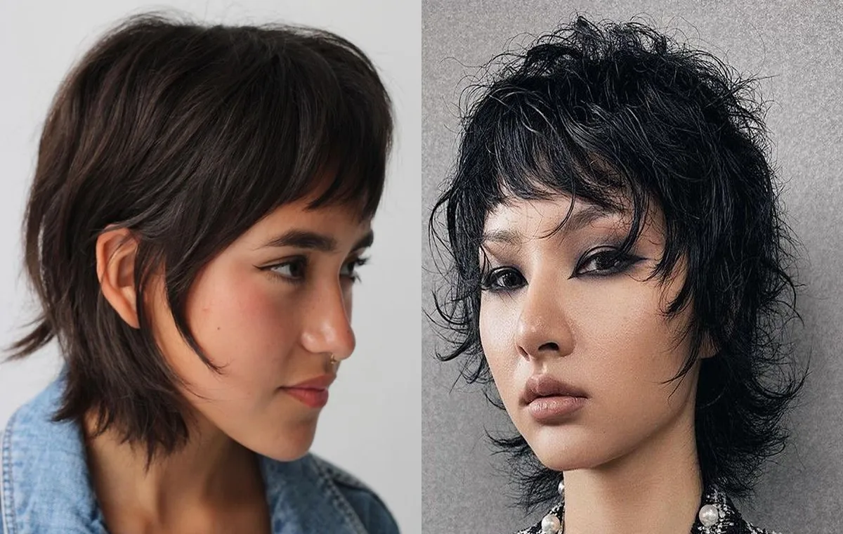 مدل مو بیکسی وولف کات