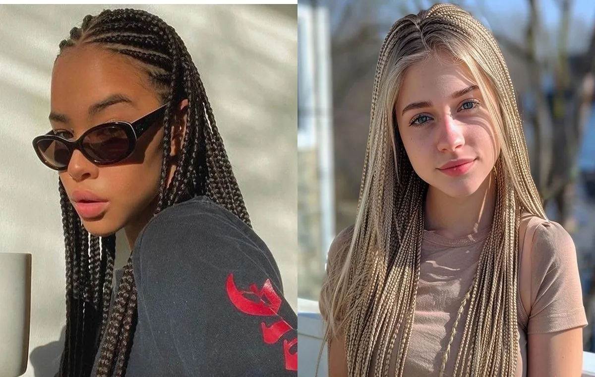 مدل مو برای عید با بافت