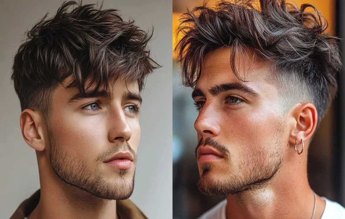 استایل موی مردانه با کوییف نامرتب