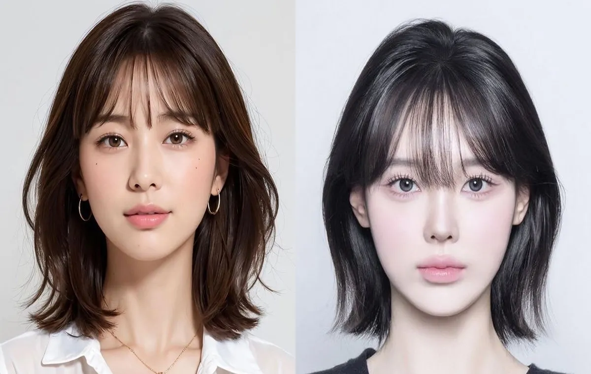 چتری مدل کره‌ای