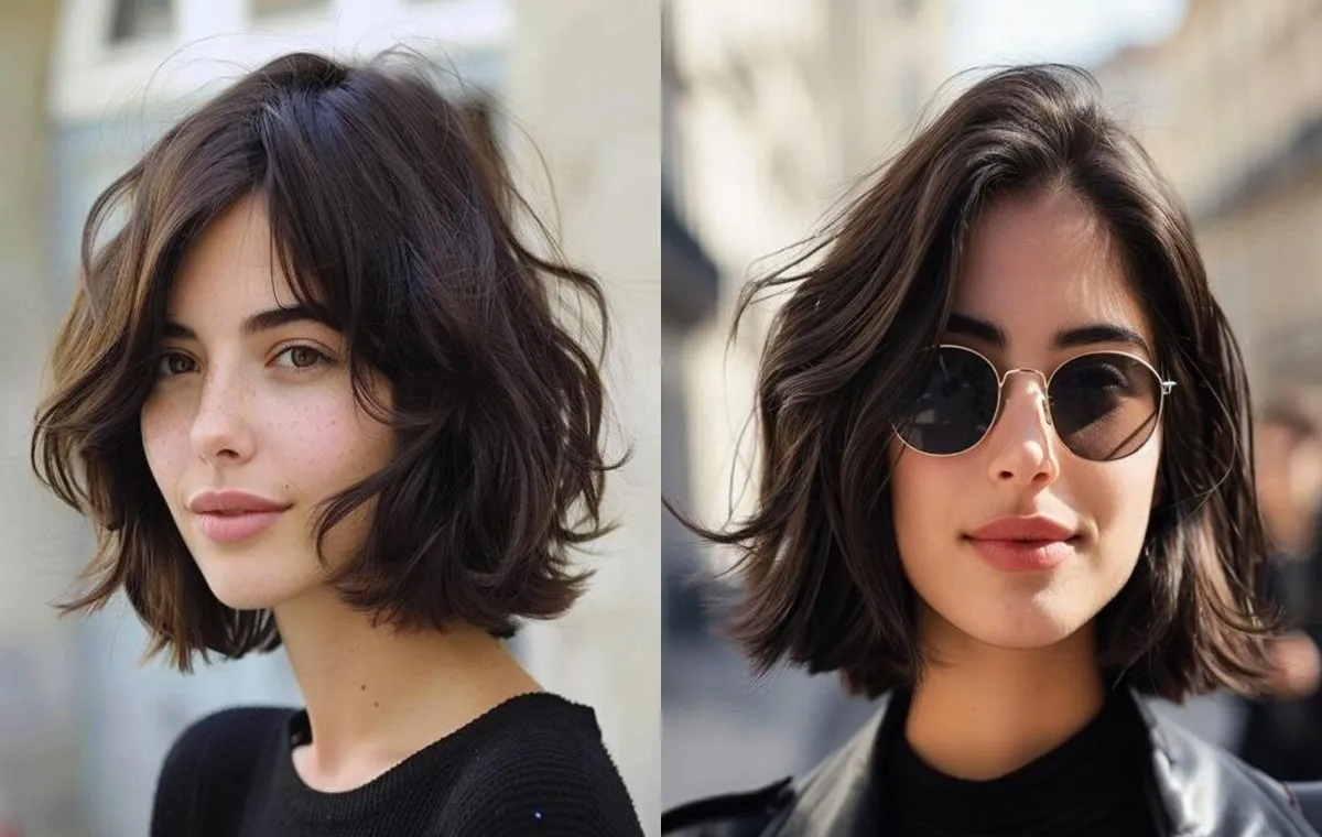 استایل موی باب ایتالیایی