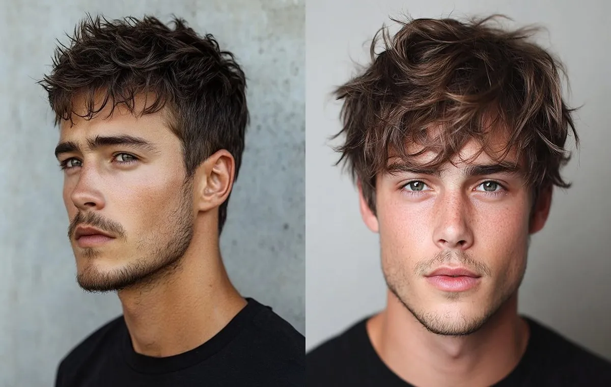 مدل موی به هم ریخته