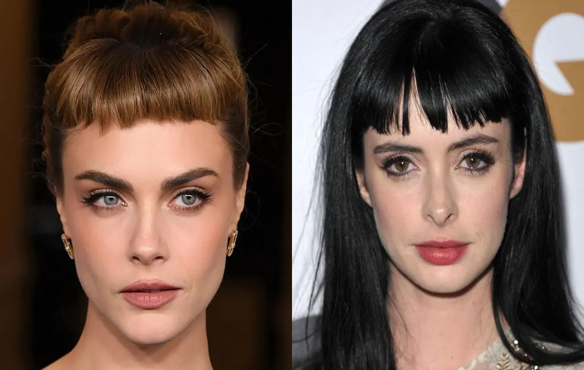 مدل مو با چتری بسیار کوتاه