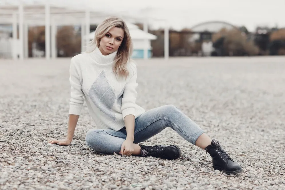 شلوار اسکینی خاکستری