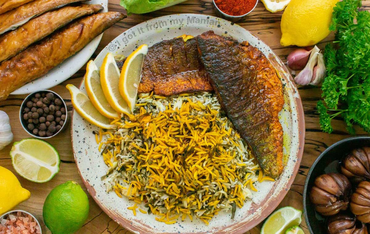 سبزی پلو با ماهی، اصلی‌ترین غذای شب عید نوروز