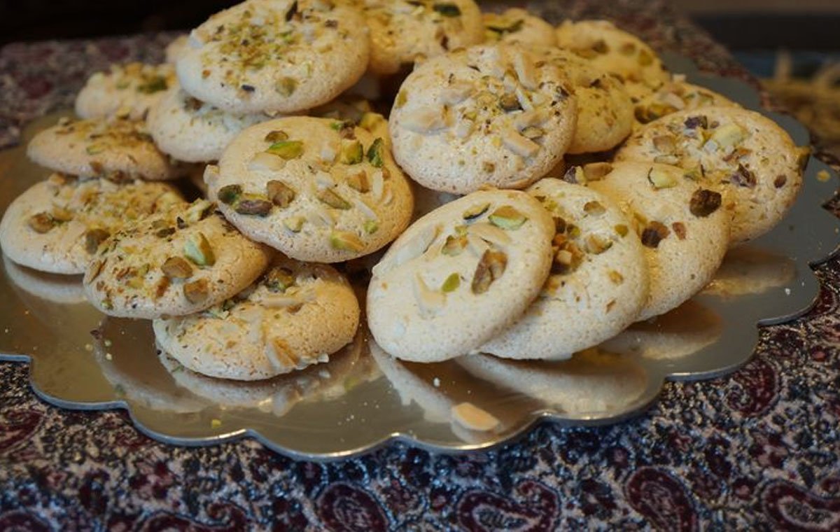 شیرینی قرابیه برای عید نوروز