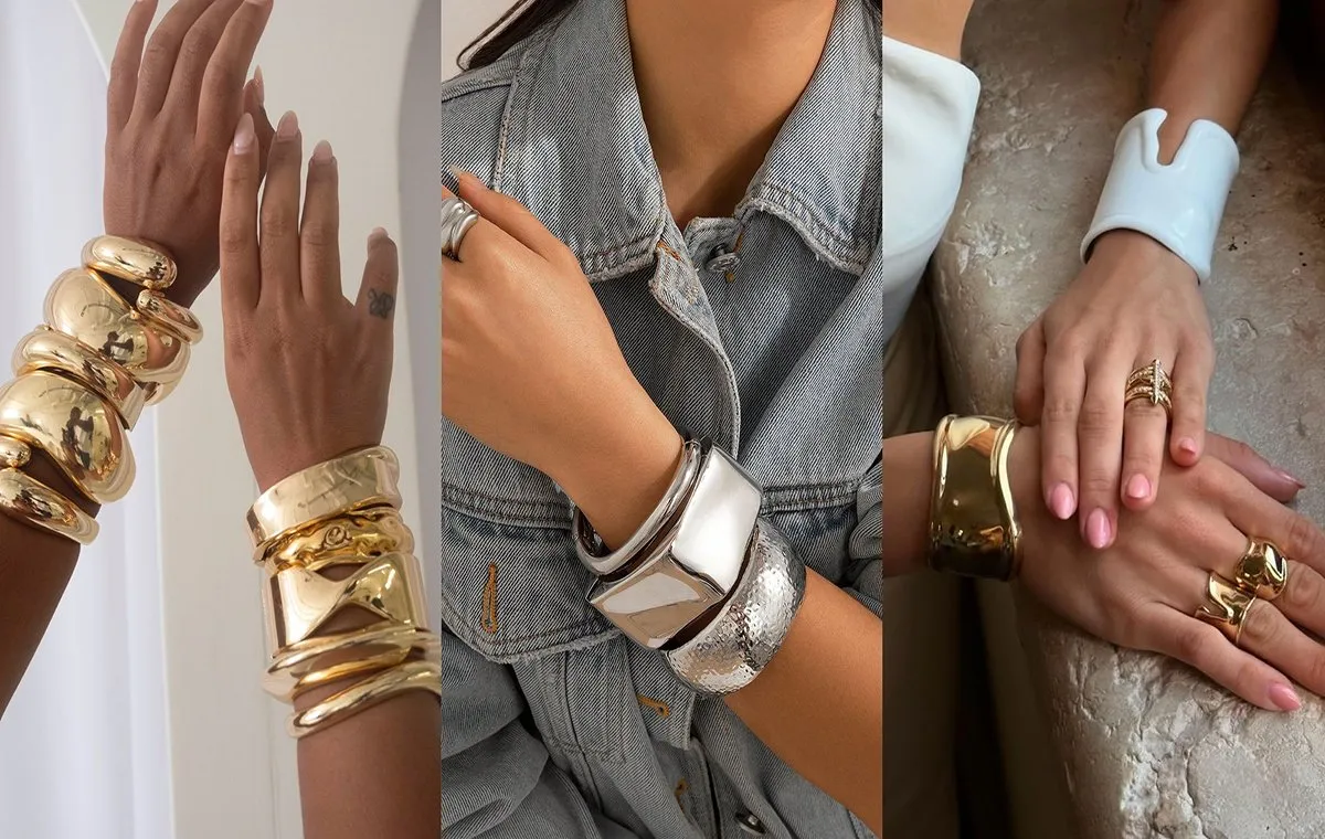 النگوهای پهن از ترندهای سال 1404