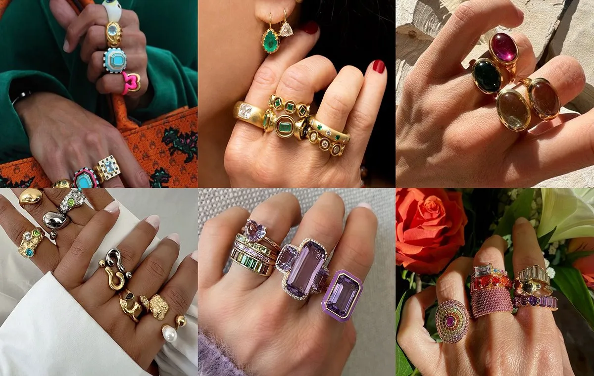 انگشترهای کوکتل چه هستند؟