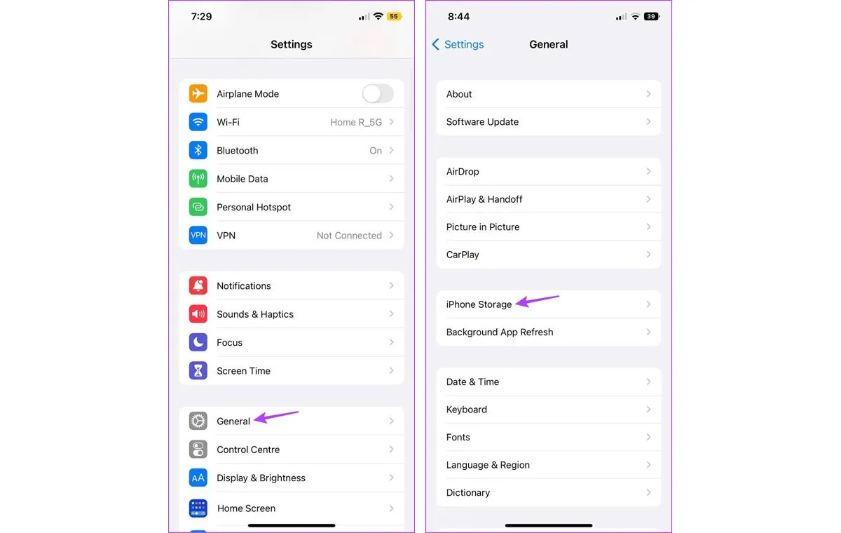 how to clear ram on phone ۸