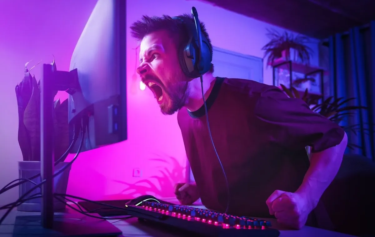 بستن بازی با خشم