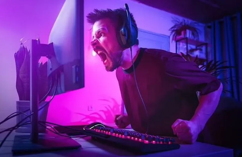 بستن بازی با خشم