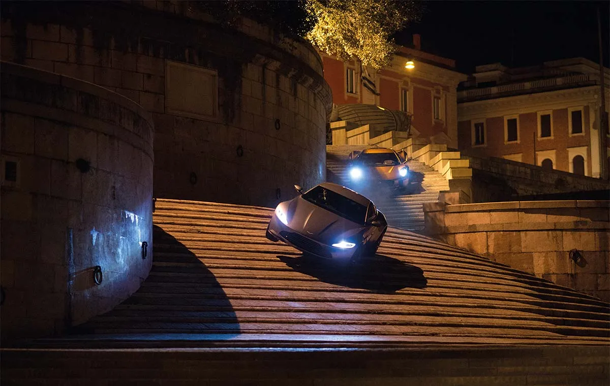 صحنه تعقیب و گریز اتومبیل در «اسپکتر»، صحنه پرهزینه فیلم‌ها
